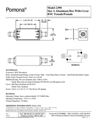 Thumbnail of document Data Sheet - 2390 Shielded Box, Size A